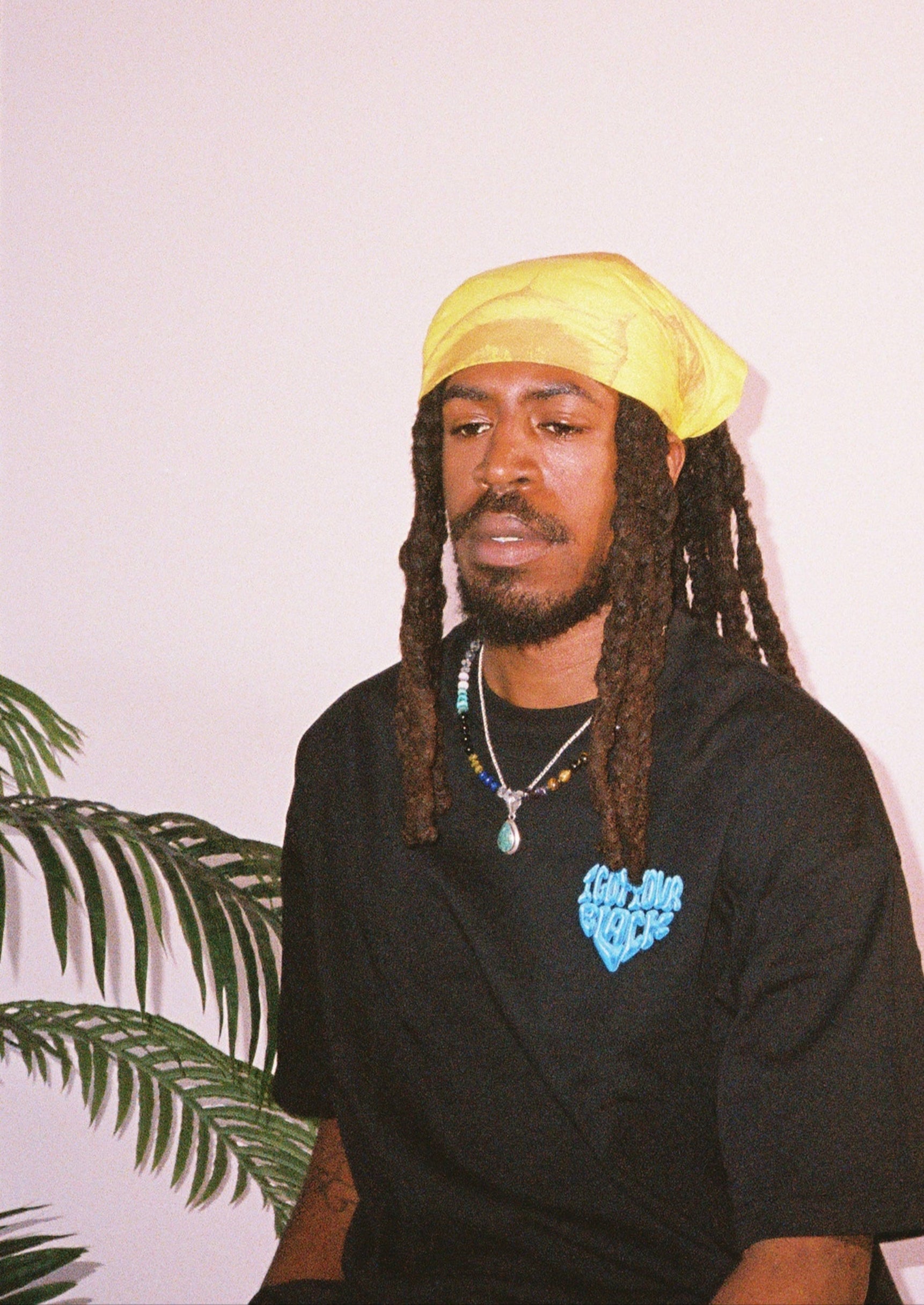 "One Love" Puffer Tee (Blue)