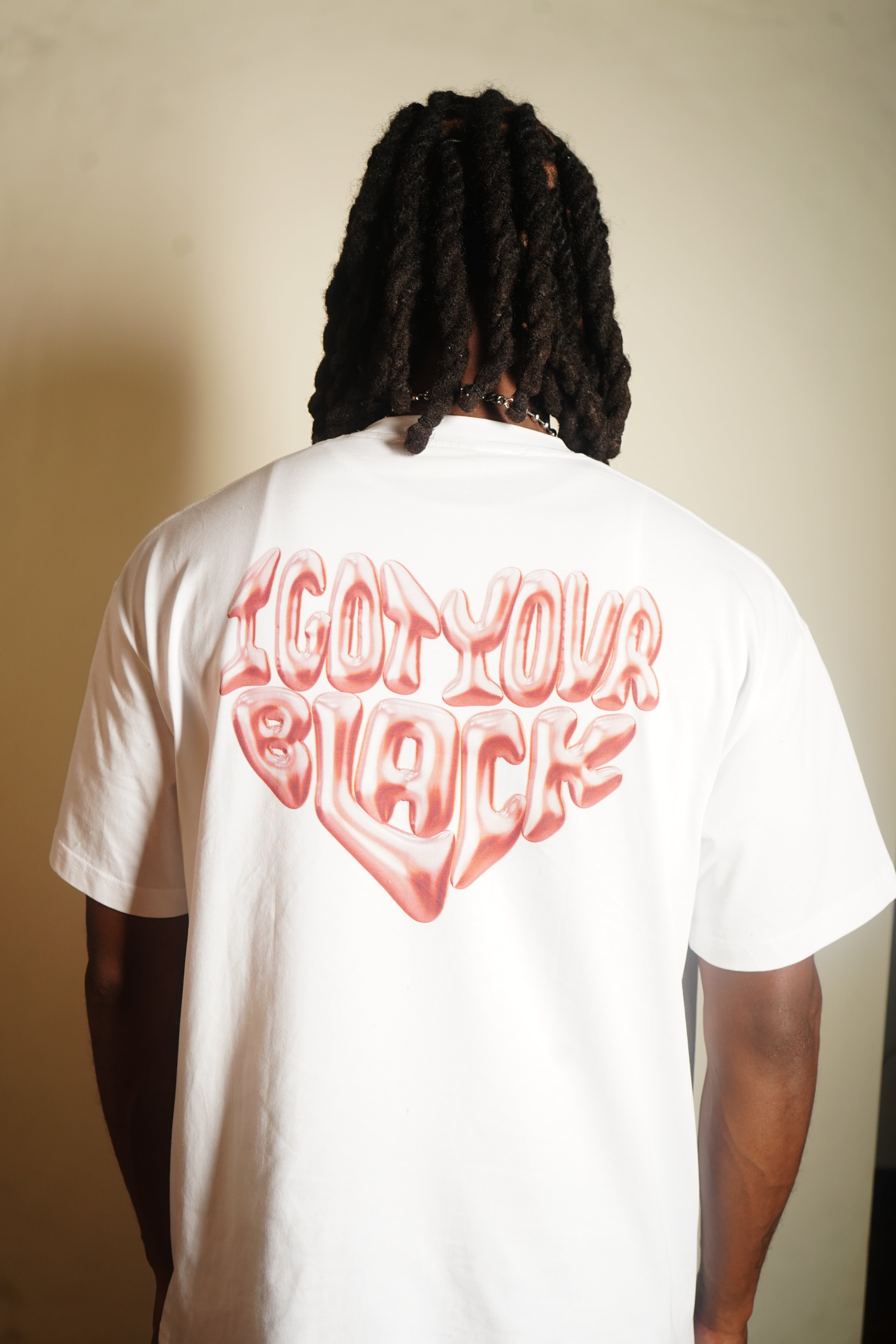 "One Love" Puffer Tee (Soft Pink)