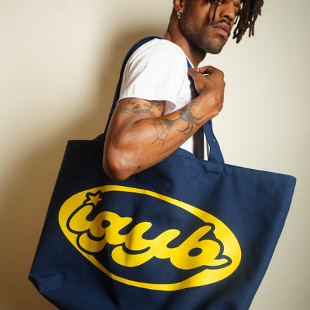 IGYB Weekender Tote bag (Blue/Yellow)