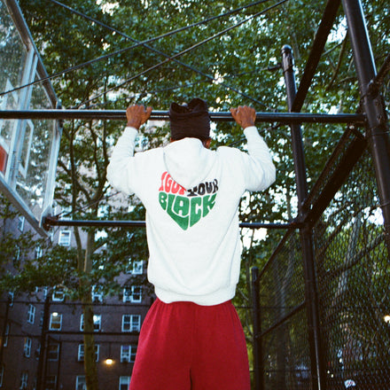 IGYB "One Love" Pullover Hoodie (Red , Black Green)
