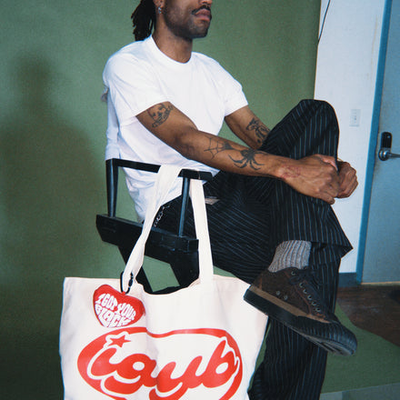 IGYB Weekender Tote bag (Ivory/Red)