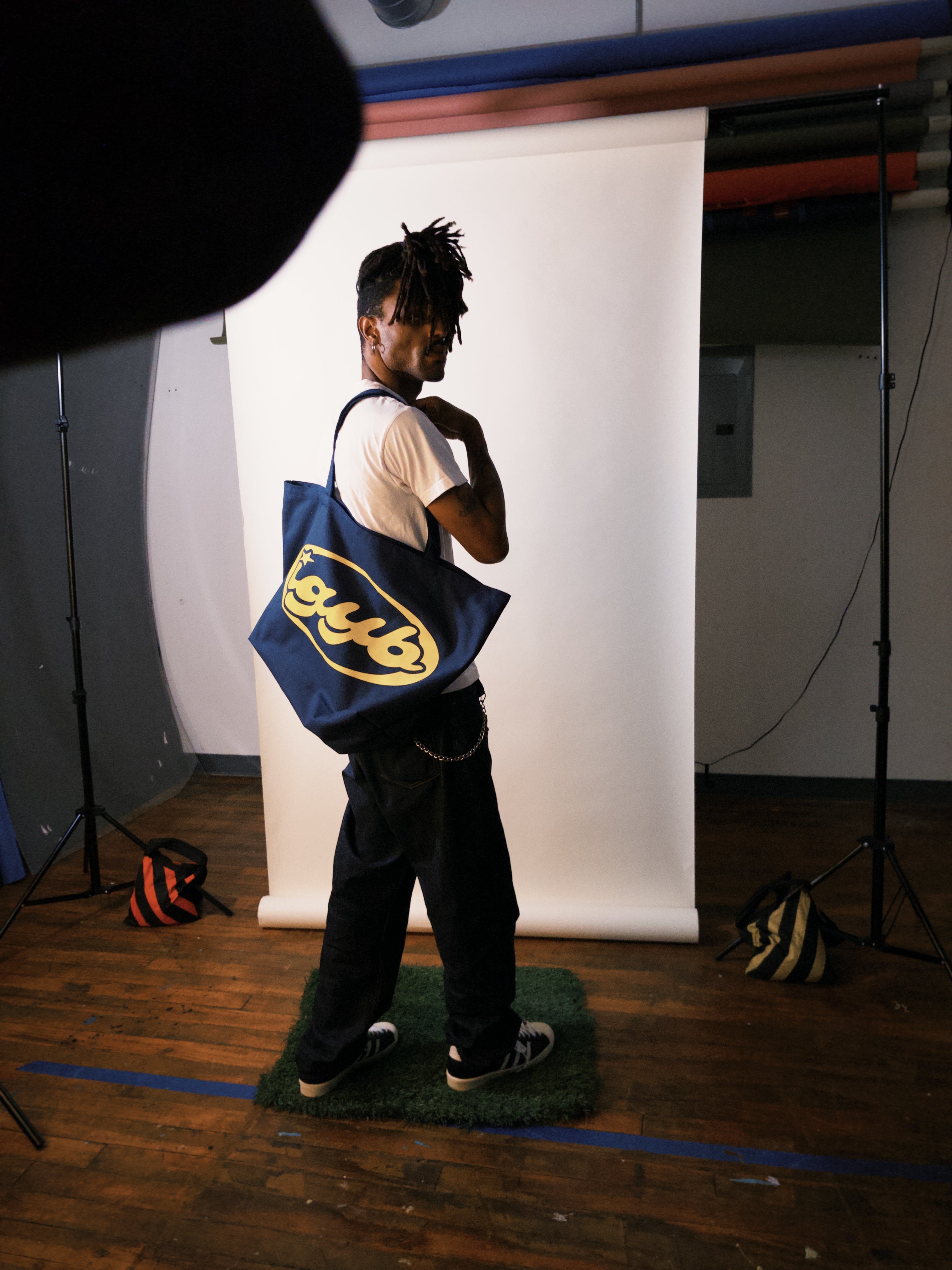 IGYB Weekender Tote bag (Blue/Yellow)